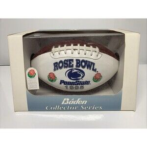 VINTAGE Baden 1995 ROSE BOWL GAME FOOTBALL PENN STATE NITTANY LIONS In BOX